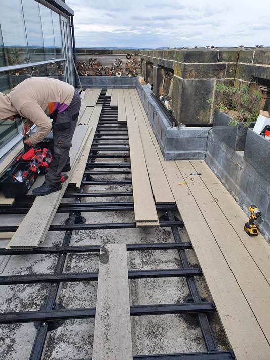 How to Build a Rooftop Deck Using QwickBuild™