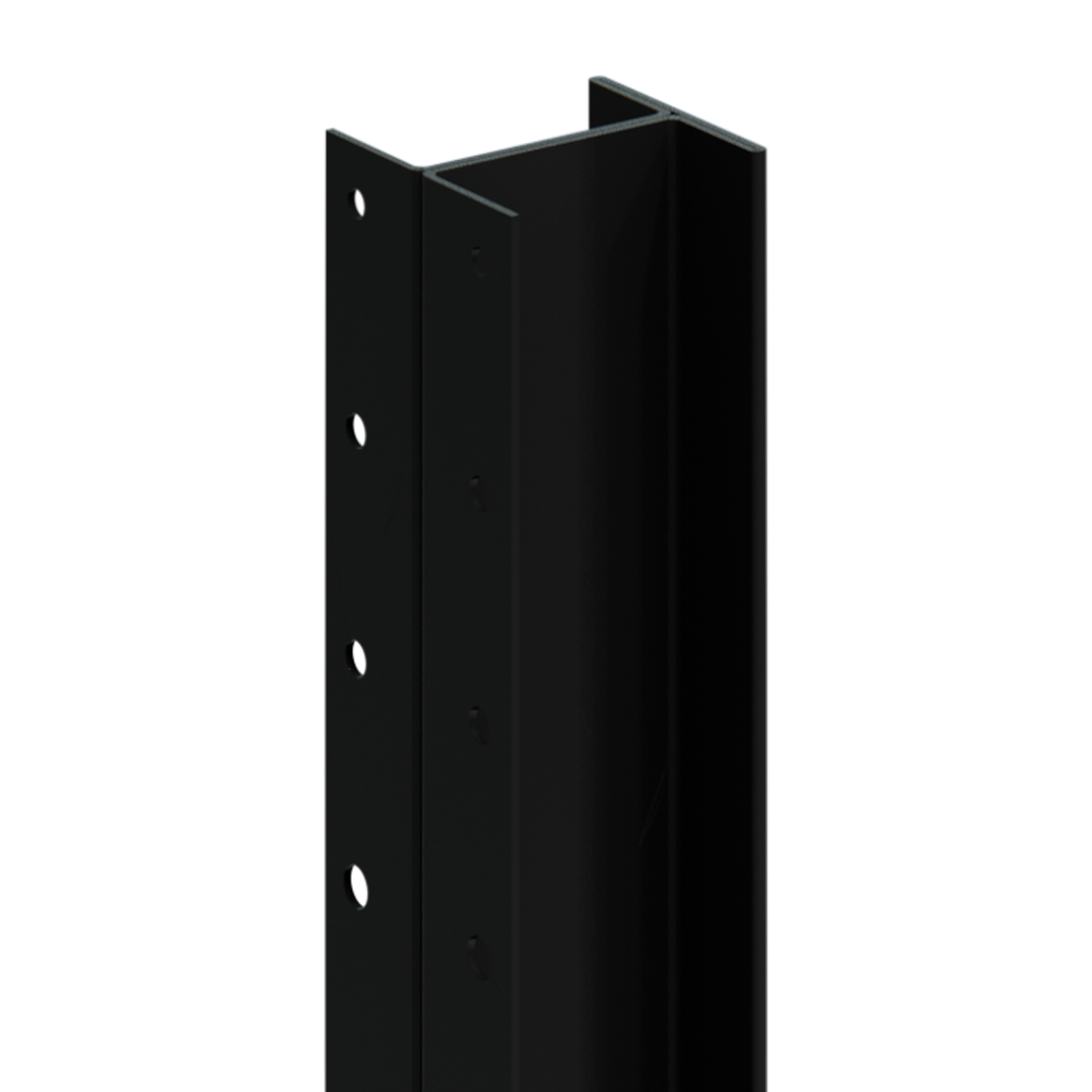 DuraPost® Classic 48mm Fence Post – BLACK