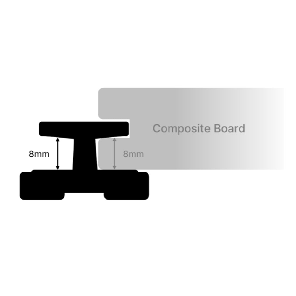 QwickBuild Aluminium Deck Frame System – Hidden Fixing Twist Clips