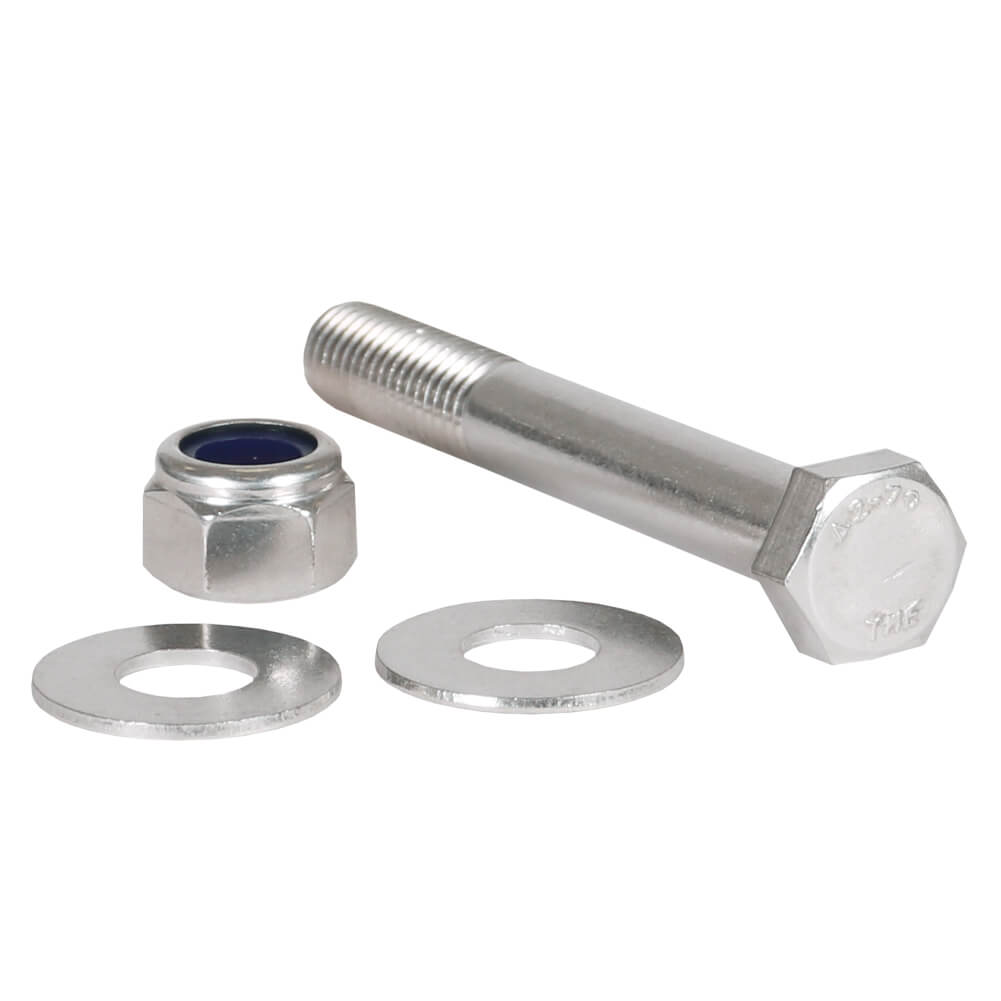 A410 M12 x 90mm QwickBuild bolts for structural decking installations.
