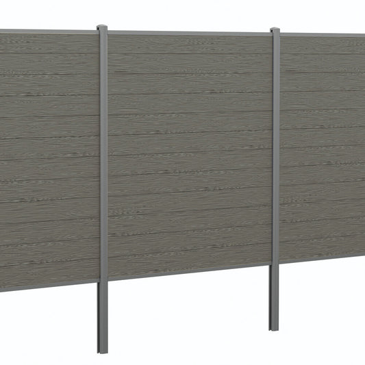 Capstone Composite Fencing Kits | Birch Colour | Durable, Stylish & Eco-Friendly