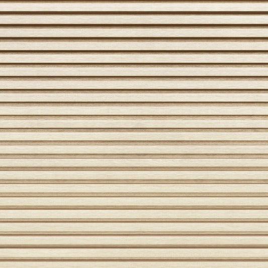 Light Oak - Slatted Composite Cladding Panels - Board Width 120mm (SAMPLE)