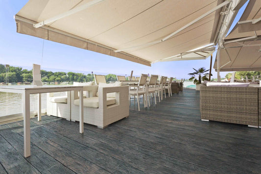 Millboard Weathered Oak Embered Decking 3600mm x 200mm x 32mm - Composite Decking Company