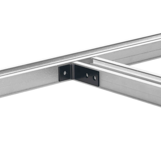 A301 QwickBuild 90 Degree Bracket & Joist Anchor securing A110 joists to each other with a T junction