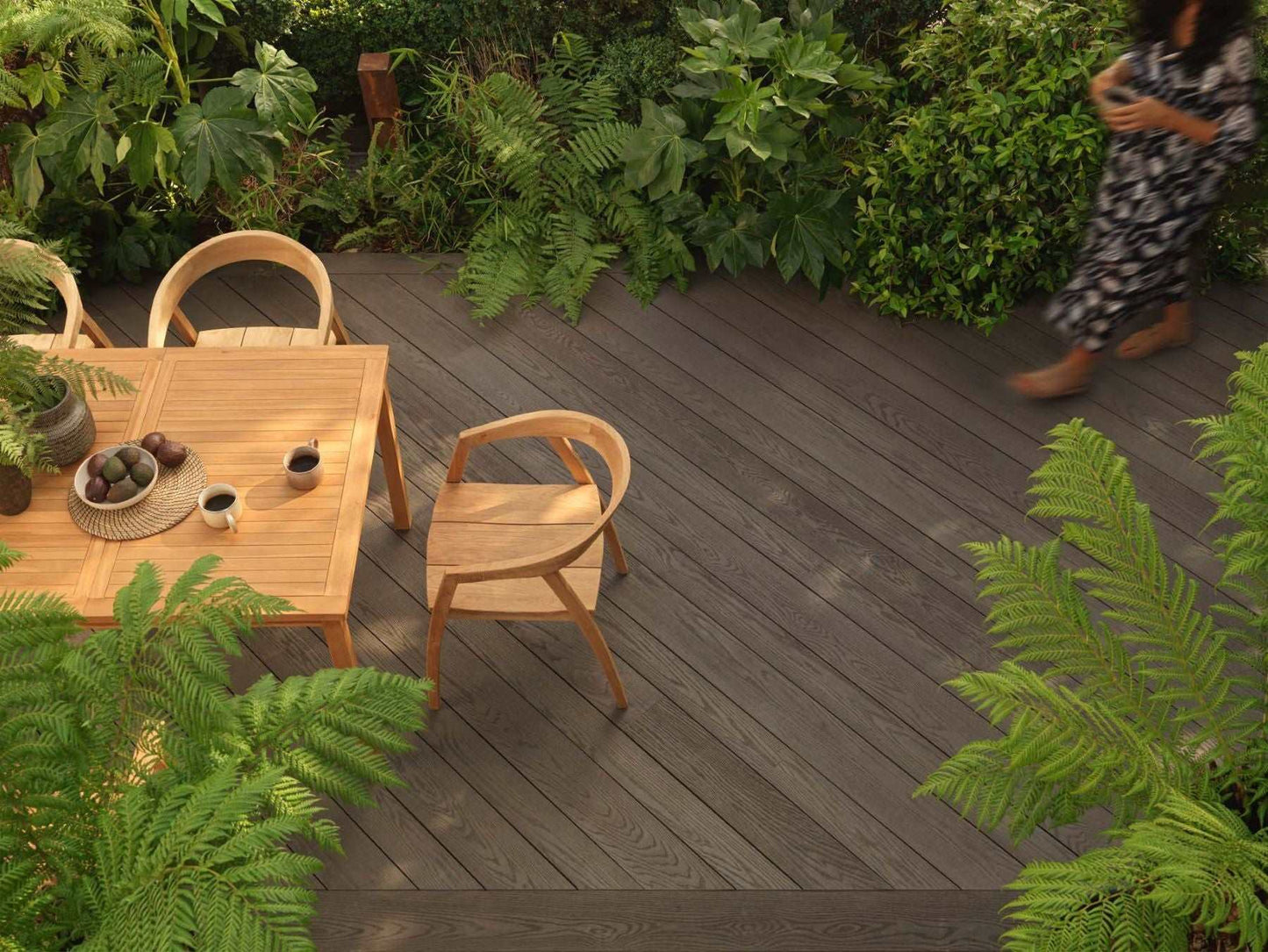 Millboard Enhanced Grain Ebony Grey Decking 3600mm x 176mm x 32mm *NEW* - Composite Decking Company