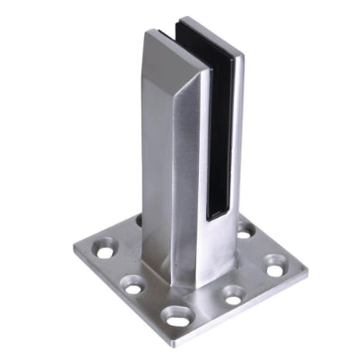 Square Base MAGESTIC Mini Post Spigot for 12mm Glass