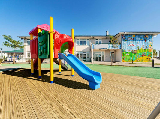 Millboard Lasta-Grip Golden Oak Decking Board - Composite Decking Company