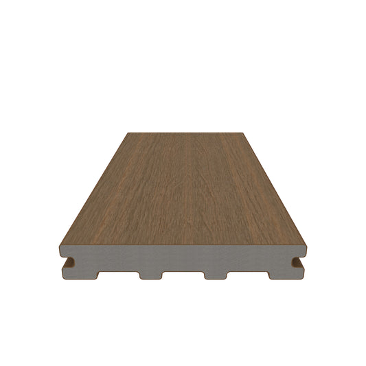 Ultrashield Naturale Capped Wood Composite Deck Board Teak