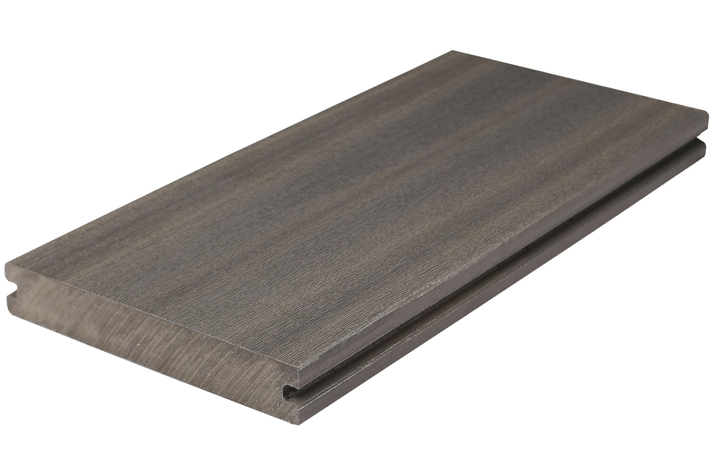 Ultrashield Pro Lava Grey Decking Board Reverse