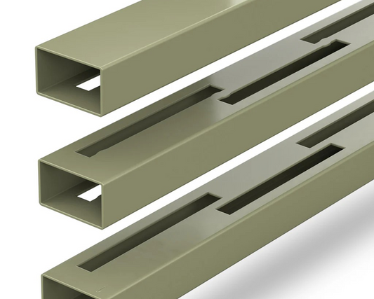 DuraPost RAILS FOR VENTO FENCE PANEL | 1829MM (PK3) - 4 Colours