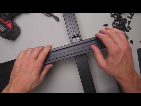 A203 Joist Anchor Bracket installed on QwickBuild aluminium subframe connecting joist to bearer