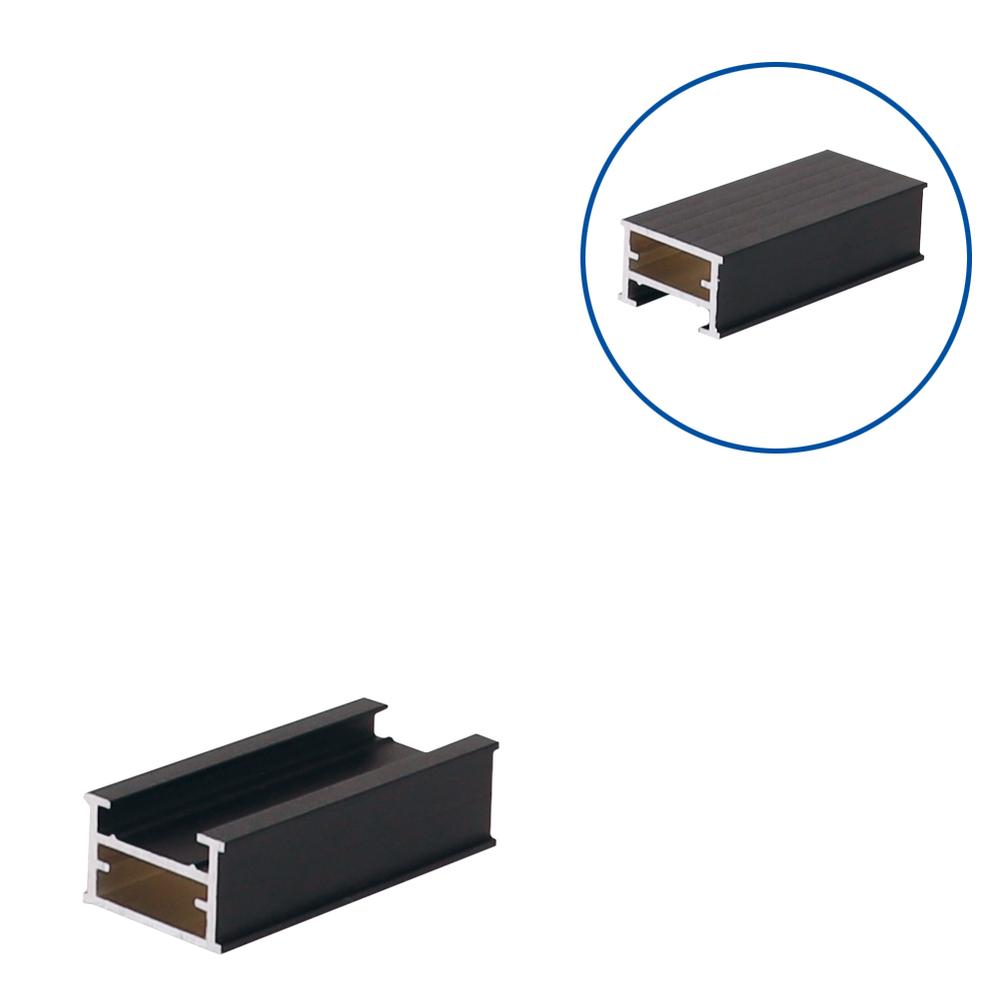 QwickBuild A110 aluminium joist profile 28x45mm – low-height decking subframe for rooftops, patios, balconies, and waterproof surfaces.