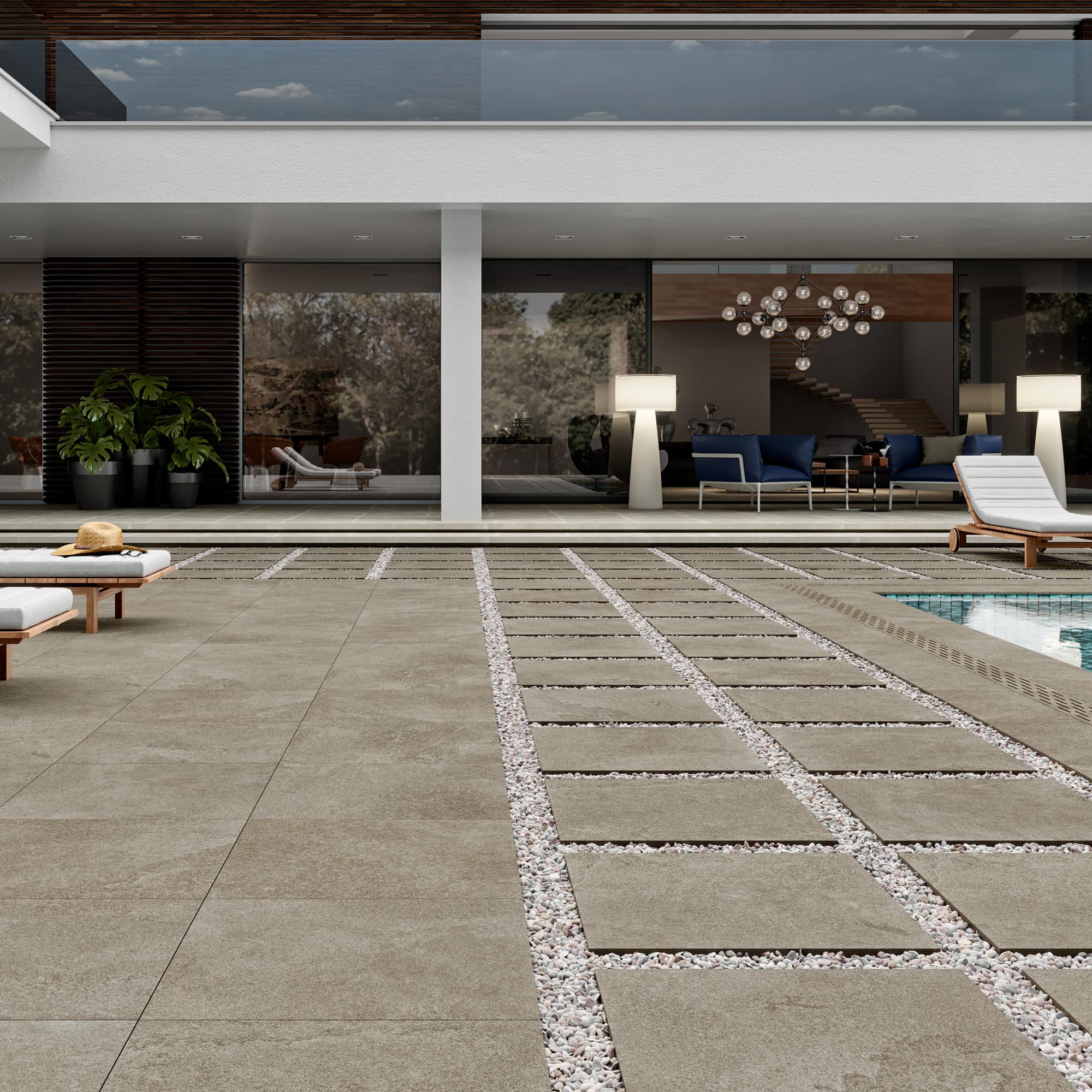Outdoor Extra Thick Porcelain Tiles
