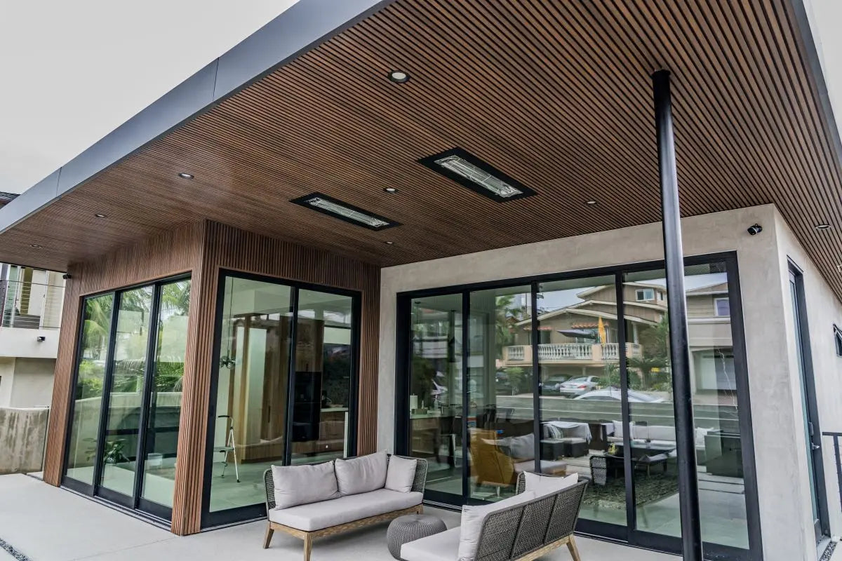 Composite Slatted Cladding | Modern, Low Maintenance Cladding ...