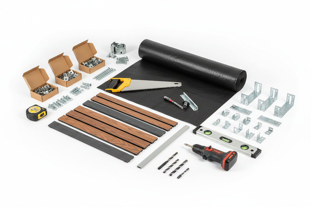 Budget Decking Installation Accessories