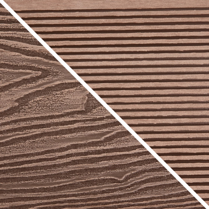 Triton Composite Decking Board – Brown | Affordable Uncapped WPC Deckin