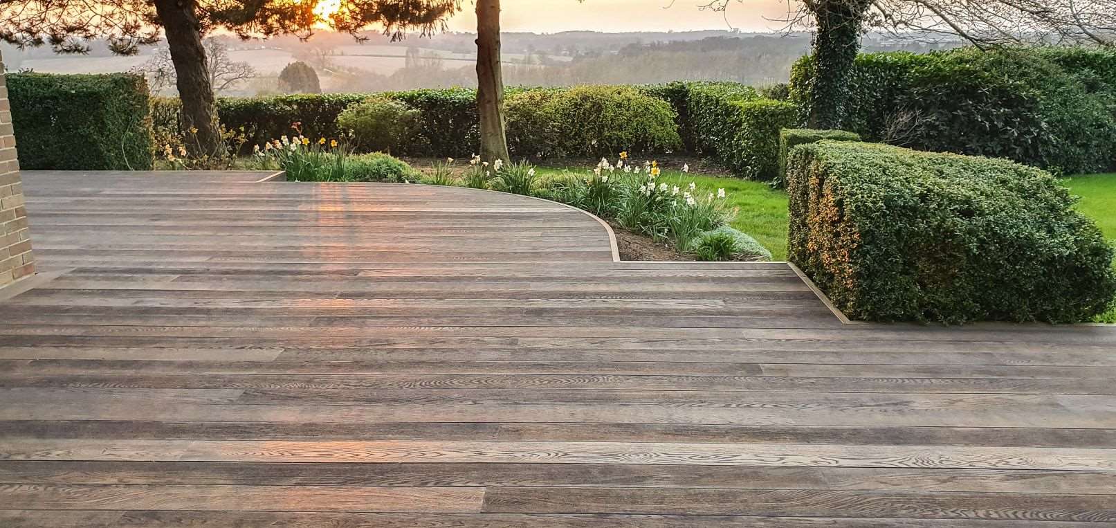 Millboard Enhanced Grain Antique Oak Decking 3600mm x 176mm x 32mm - Composite Decking Company