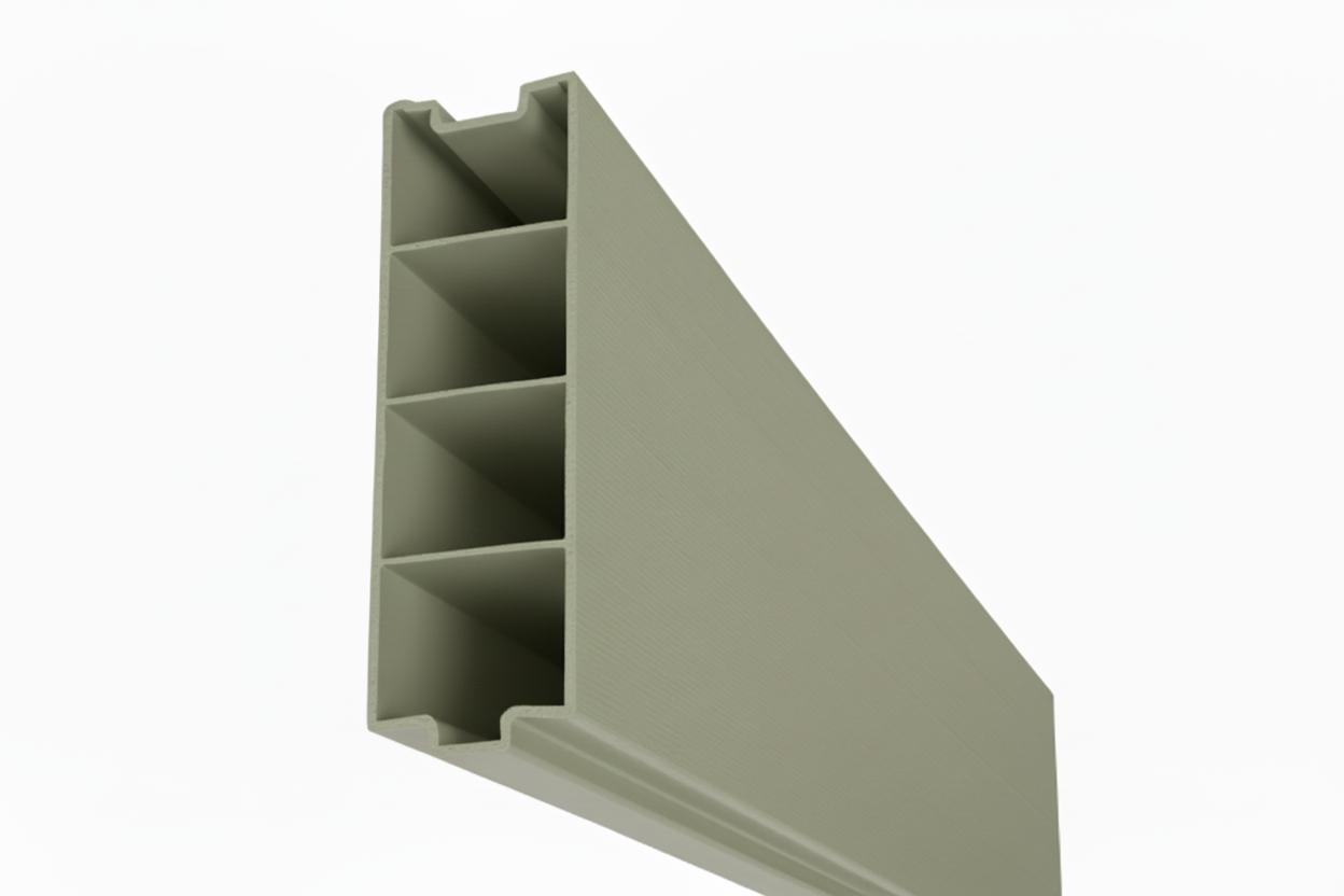 DuraPost PRIMA® COMPOSITE FENCE BOARD | OLIVE GREY