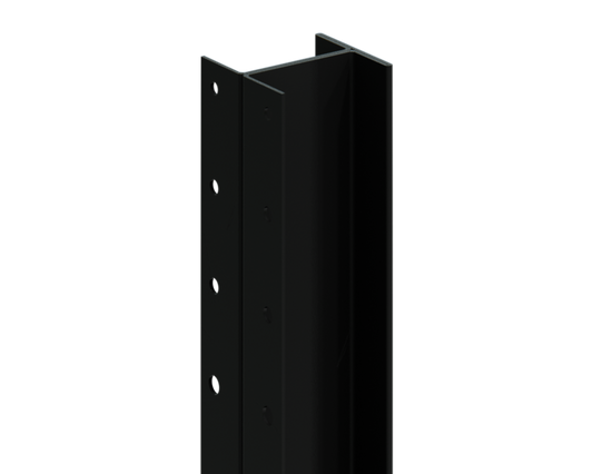 DuraPost® Classic 48mm Fence Post – BLACK