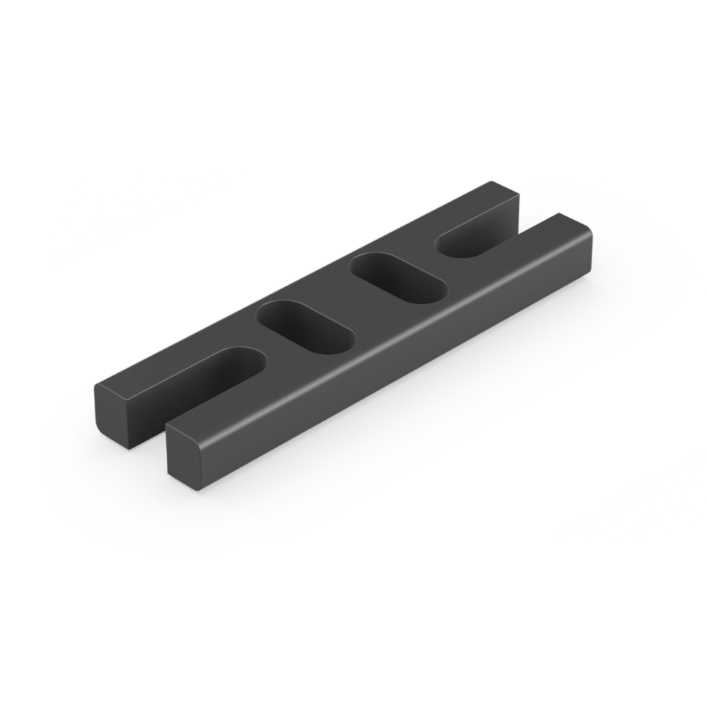 DuraPost PRIMA® CAPPING RAIL PACKER (BAG OF 10) | 60MM BLACK