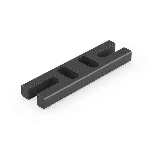 DuraPost PRIMA® CAPPING RAIL PACKER (BAG OF 10) | 60MM BLACK