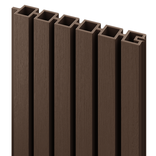 DuraPost® URBAN® 6ft Slatted Composite Boards (Pack of 2) — Brown