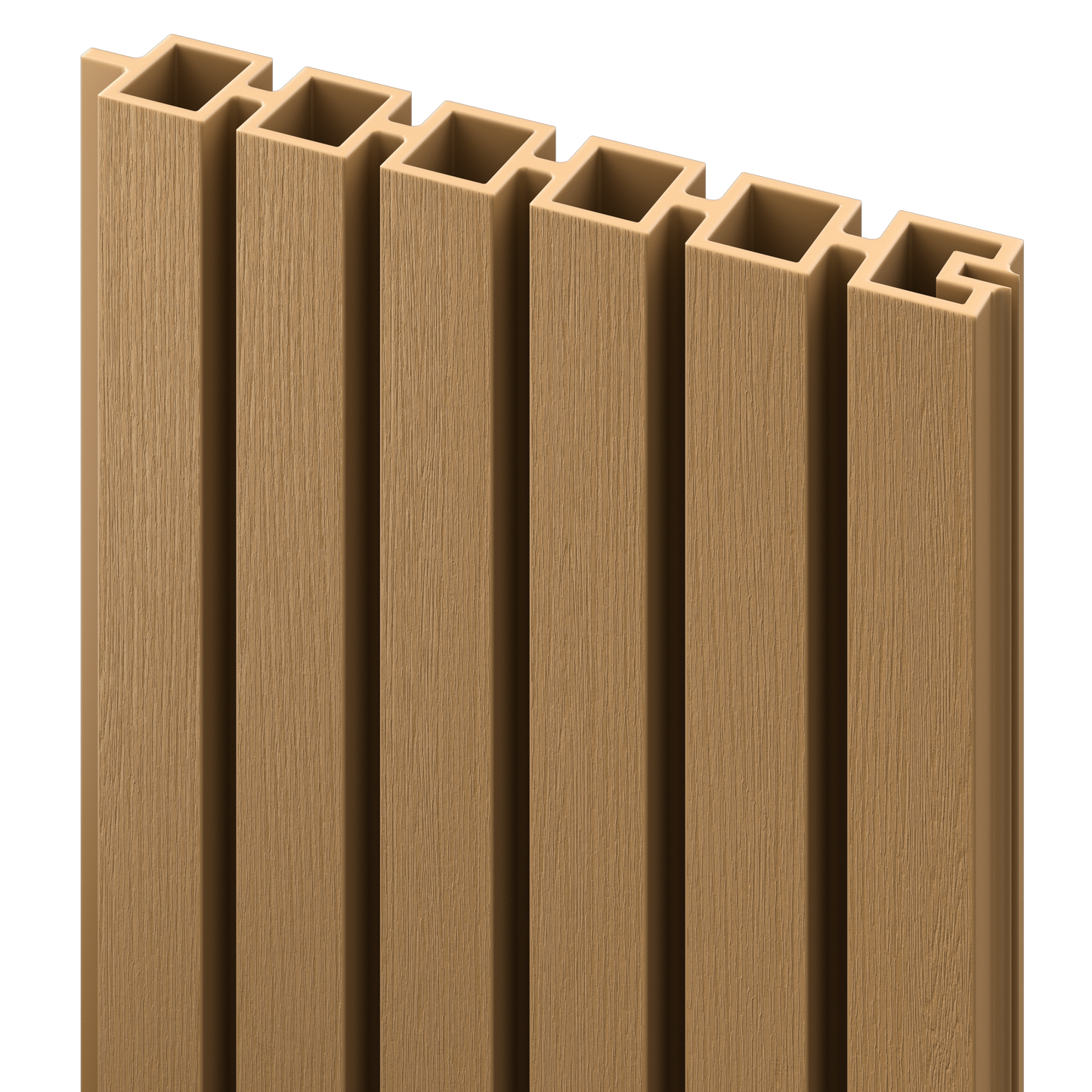 DuraPost® URBAN® 6ft Slatted Composite Boards (Pack of 2) — Natural
