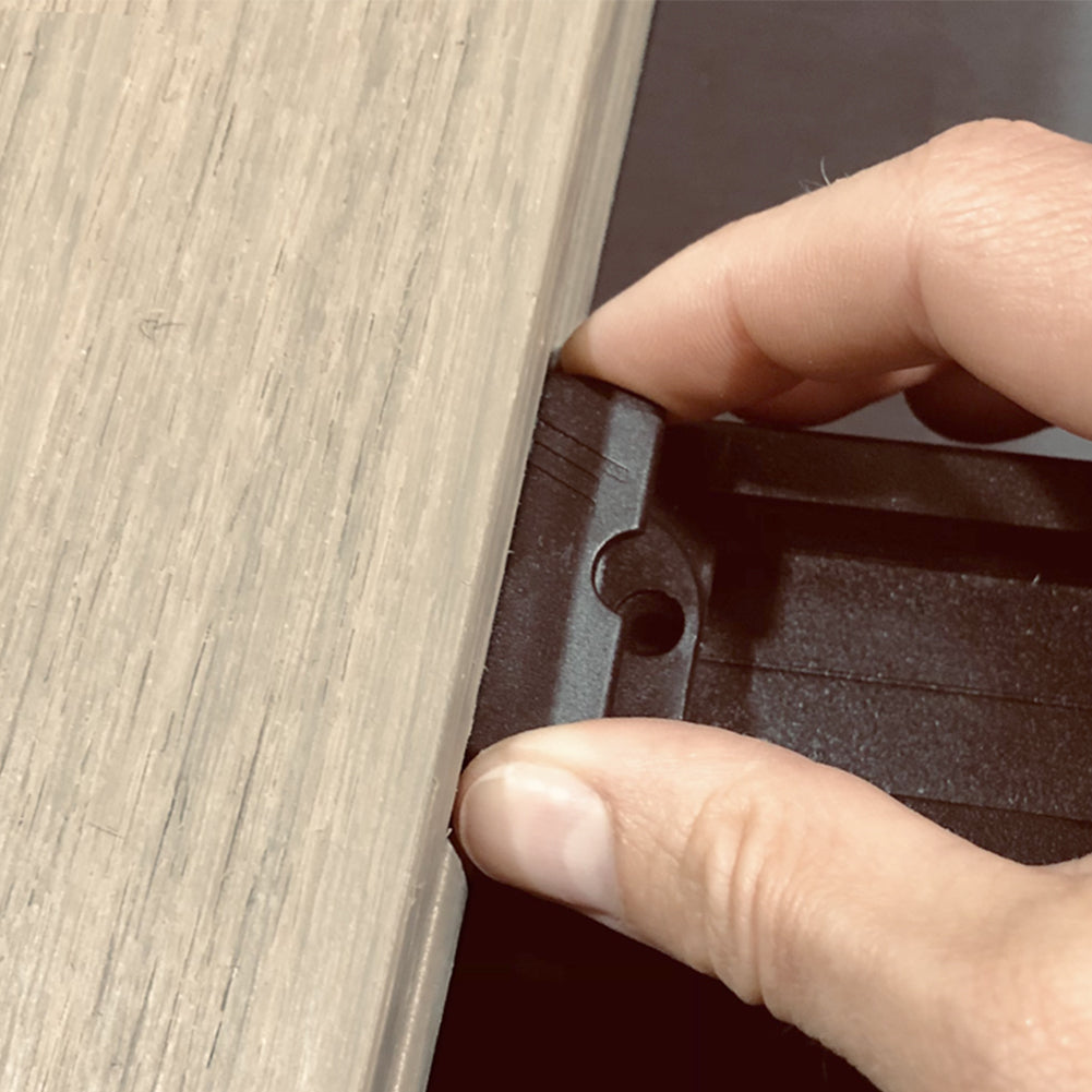 QwickBuild Aluminium Deck Frame System –  Hidden Fixing Twist Clips