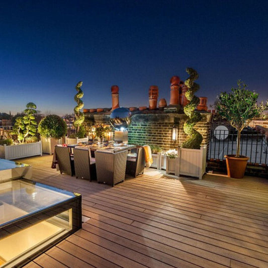 Alfresco dining roof terrace deck 16