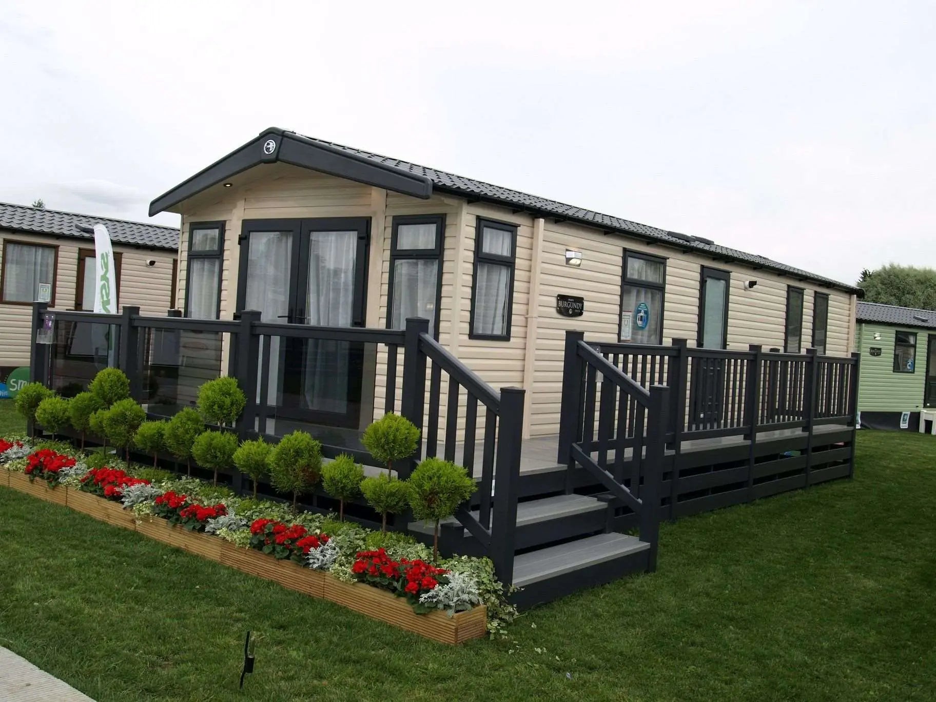 Anthracite Grey PVC Balustrade Rail