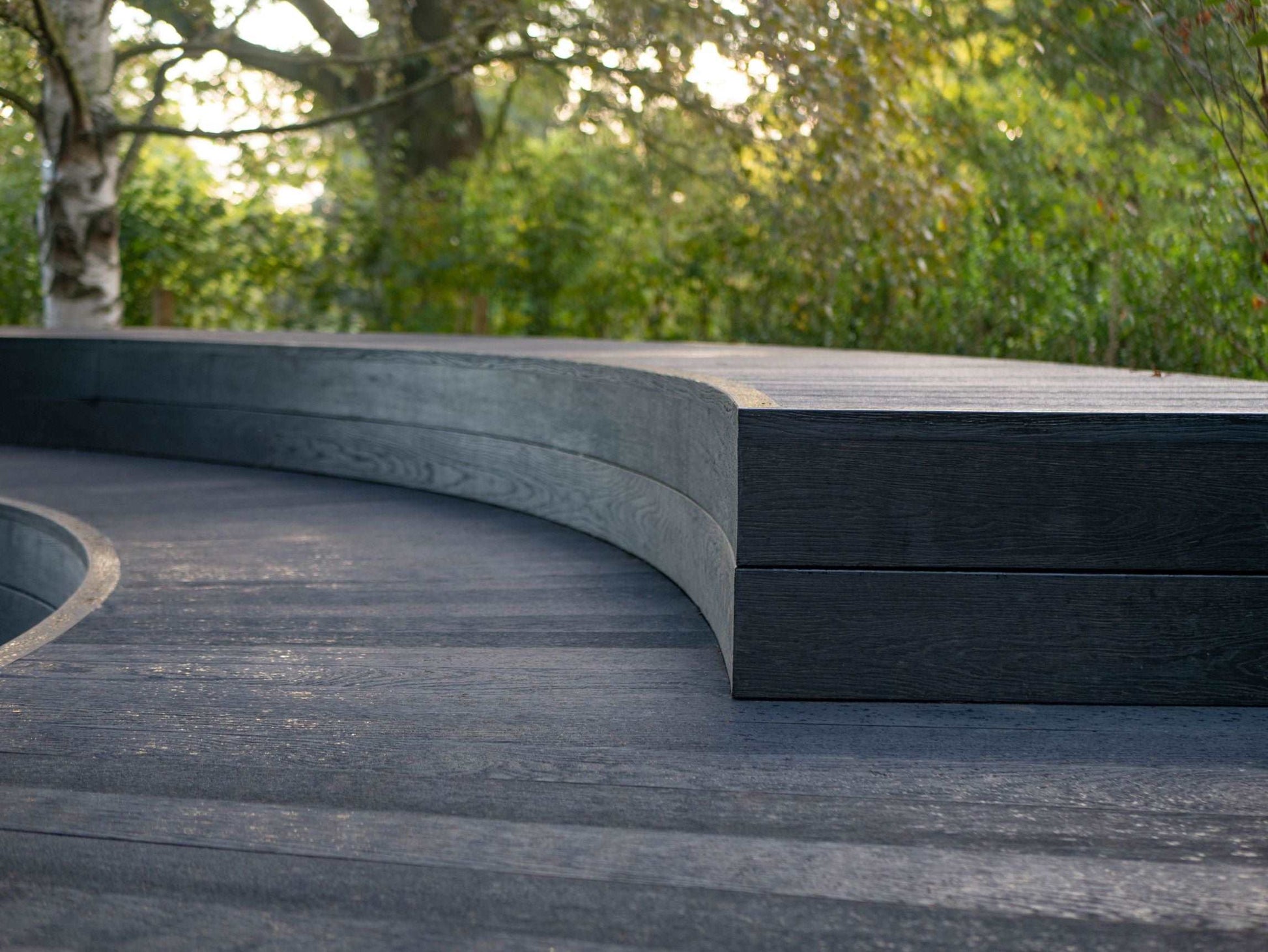 Millboard Enhanced Grain Burnt Cedar Decking 3600mm x 176mm x 32mm - Composite Decking Company