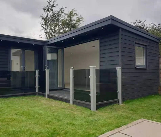 Triton Charcoal  - Composite Shiplap Cladding - Board Width: 174mm (150mm coverage) x 3.6m