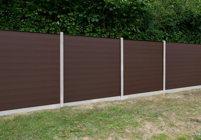 DuraPost PRIMA® COMPOSITE FENCE BOARD | SEPIA BROWN