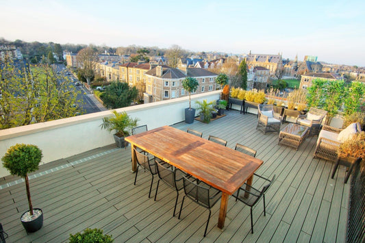 Garden Roof Terrace Decking 3