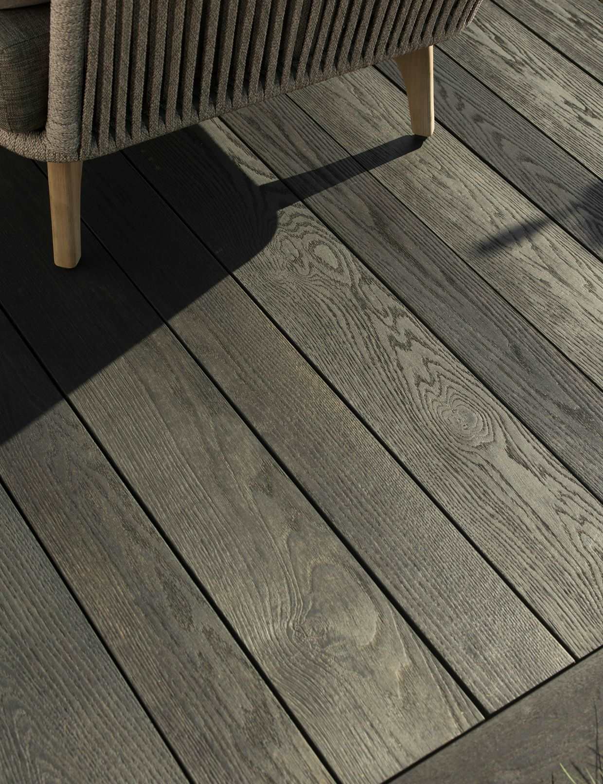 Millboard Enhanced Grain Burnt Cedar Decking 3600mm x 176mm x 32mm - Composite Decking Company