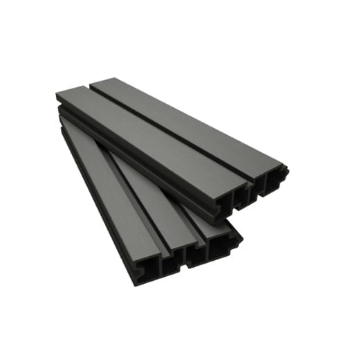 Plastic Fence Panels | EcoScape Slatted Fencing Boards - Graphite ...