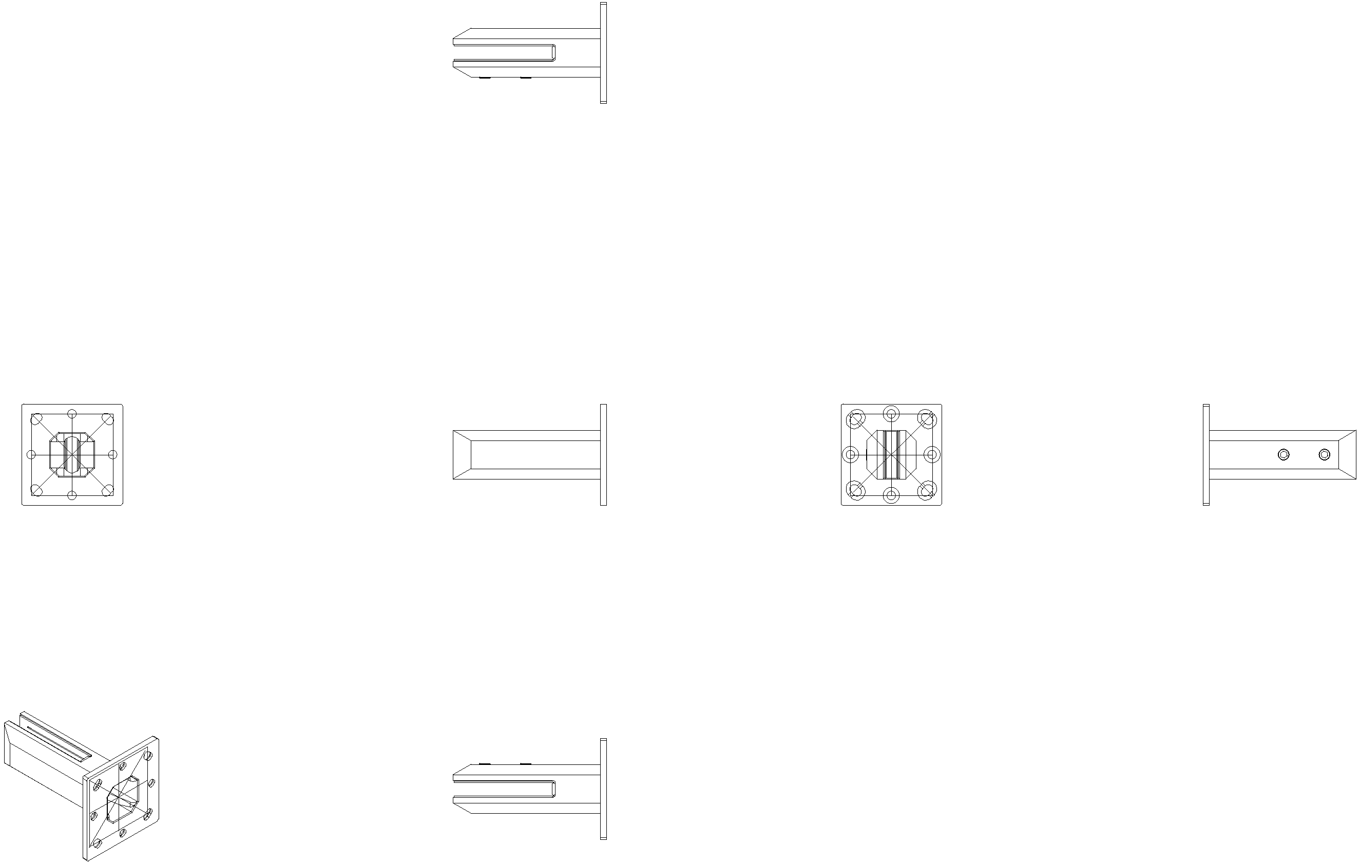 Square Base Budget Mini Post Spigot (Low‑Level Use) – Composite Decking ...