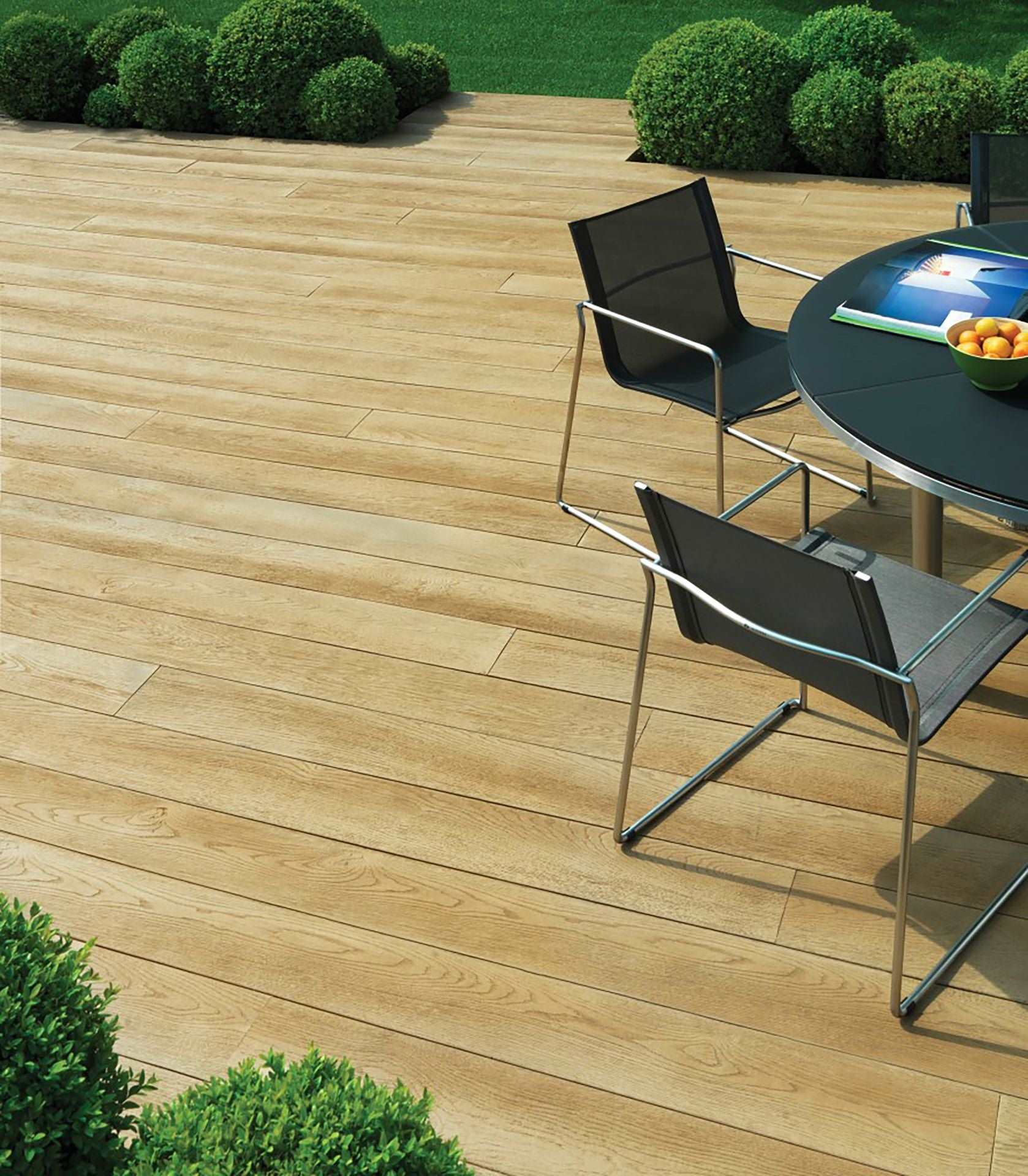 Millboard Enhanced Gain Golden Oak Decking 3600mm x 176mm x 32mm - Composite Decking Company