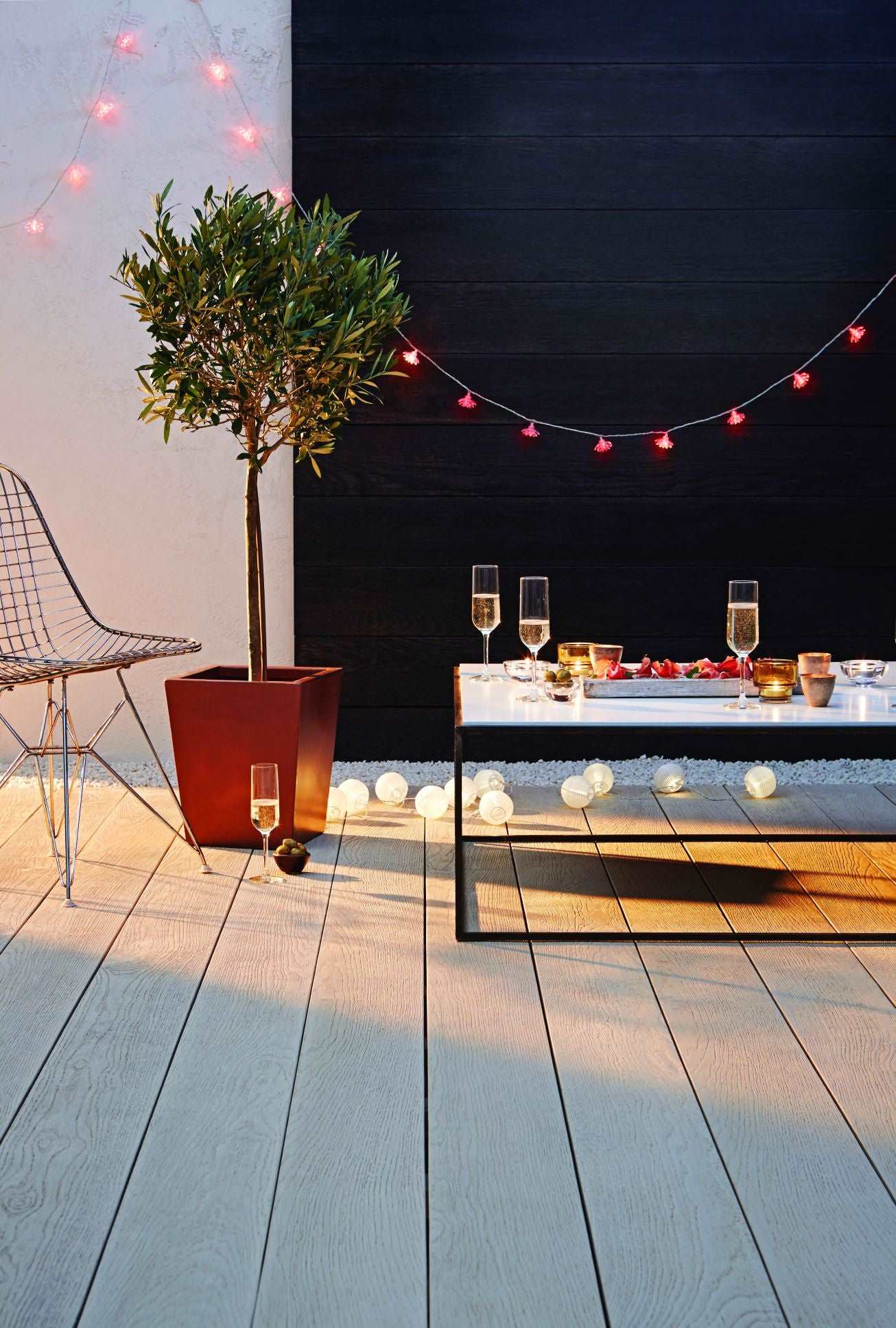 Millboard Enhanced Grain Smoked Oak Decking 3600mm x 176mm x 32mm - Composite Decking Company