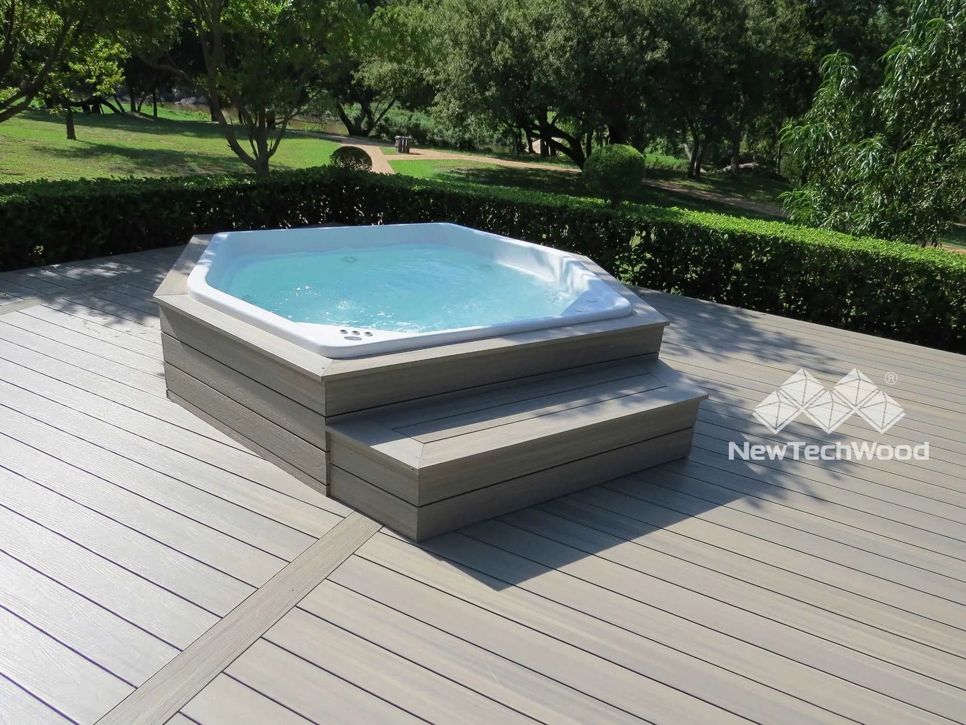 Ultrashield Naturale Composite Decking Antique Grey