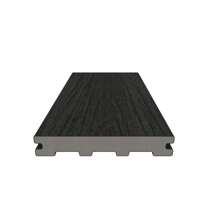 Ultrashield Naturale Capped Wood Composite Decking Board Ebony