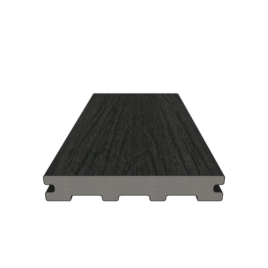 Ultrashield Naturale Capped Composite Decking Board - Ebony 3600mm x 138mm x 23mm