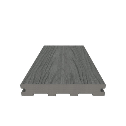 Ultrashield Naturale Capped Solid Composite Deck Board Light Grey 