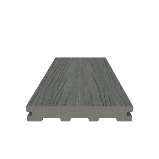 Ultrashield Naturale Capped Composite Decking Board - Light Grey 3600mm x 138mm x 23mm