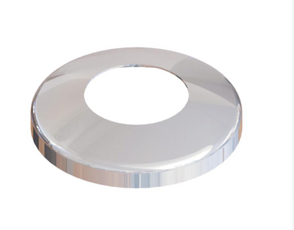 Glass Spigot Base Fix Round Model 12 - 15mm Glass Duplex 2205 Stainless Steel