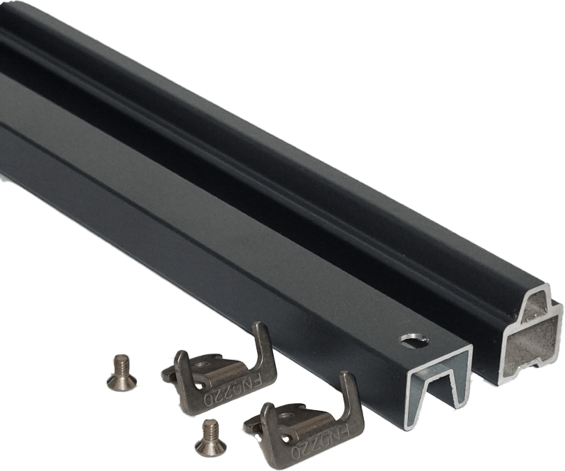 Composite Fencing | Ultrashield Fence Aluminium Top/Bottom Rails ...