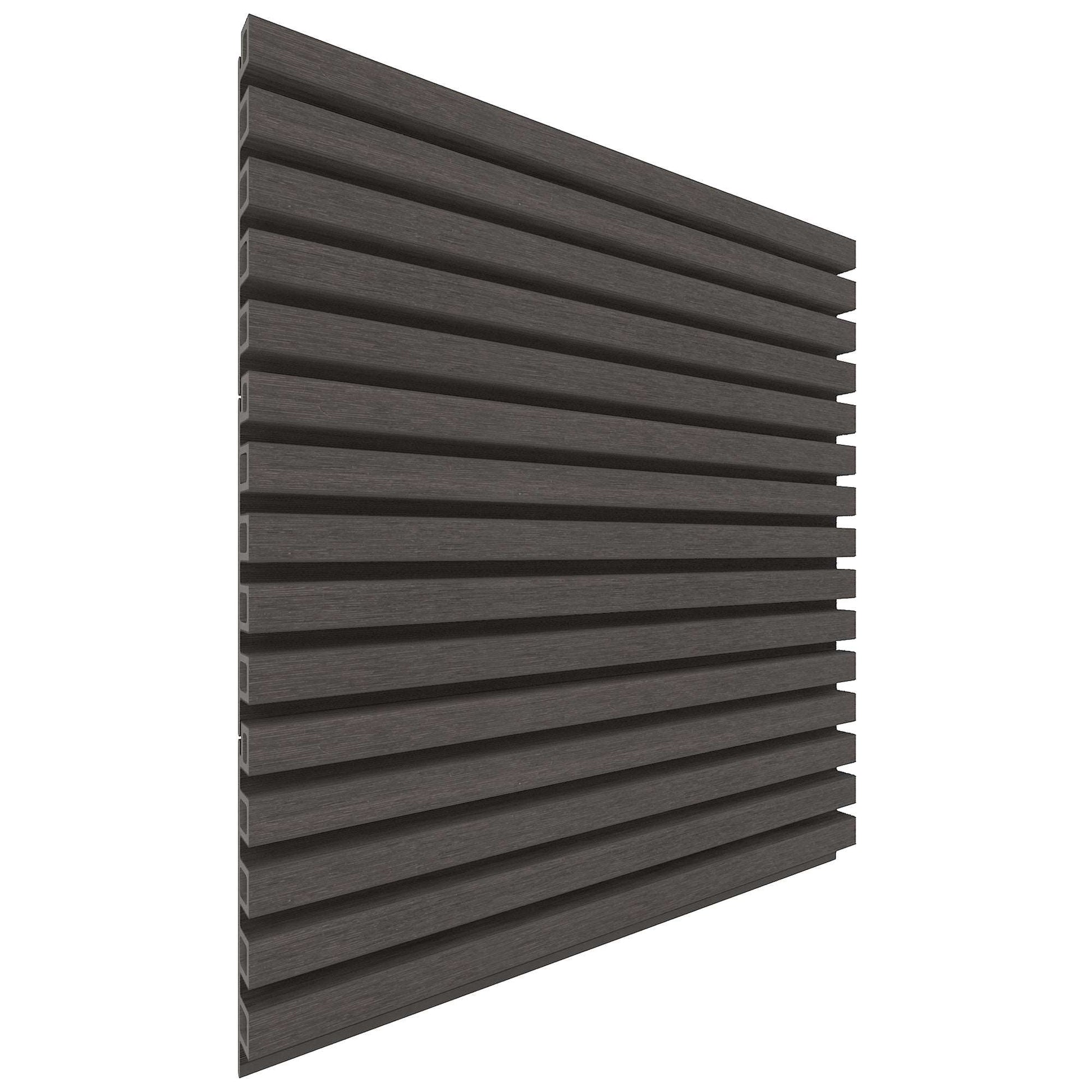Ultrashield Naturale Composite Slatted Cladding Silver Grey 