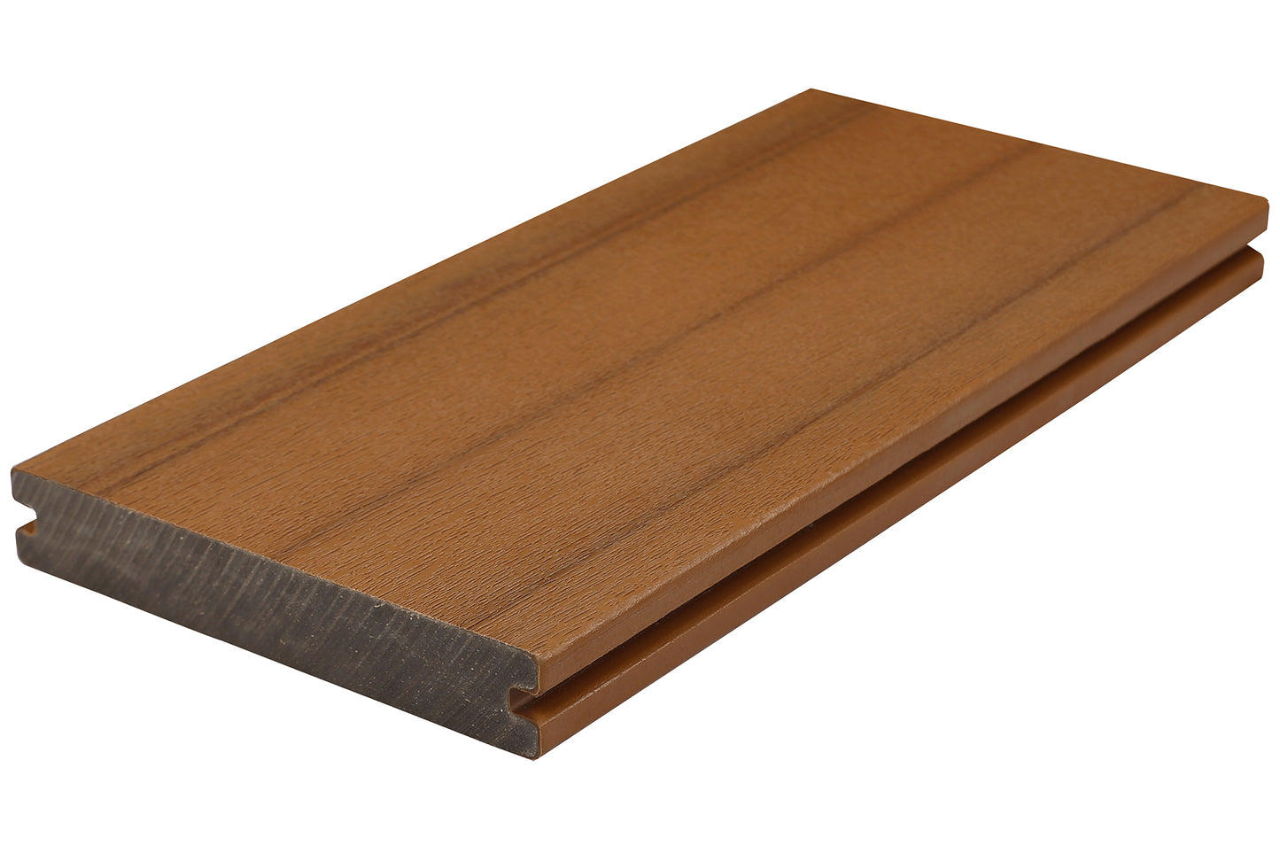 Ultrashield Pro Western Yew Composite Decking Board Reverse
