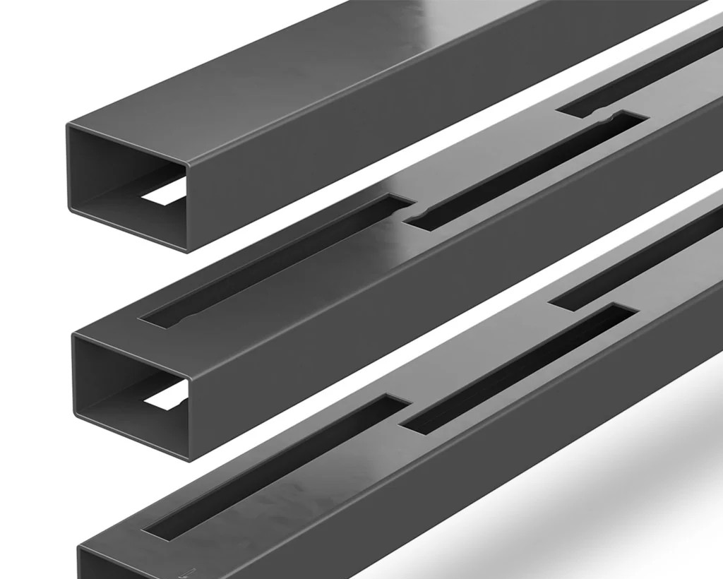 DuraPost RAILS FOR VENTO FENCE PANEL | 1829MM (PK3) - 4 Colours
