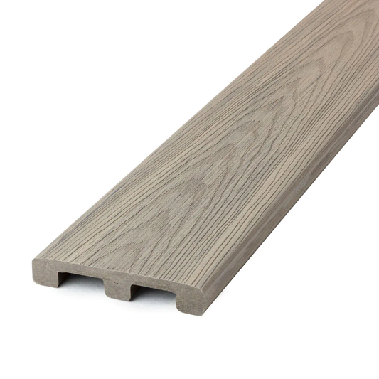 Grey Venture Composite Decking Board 3660mm Length (Solid Edge)